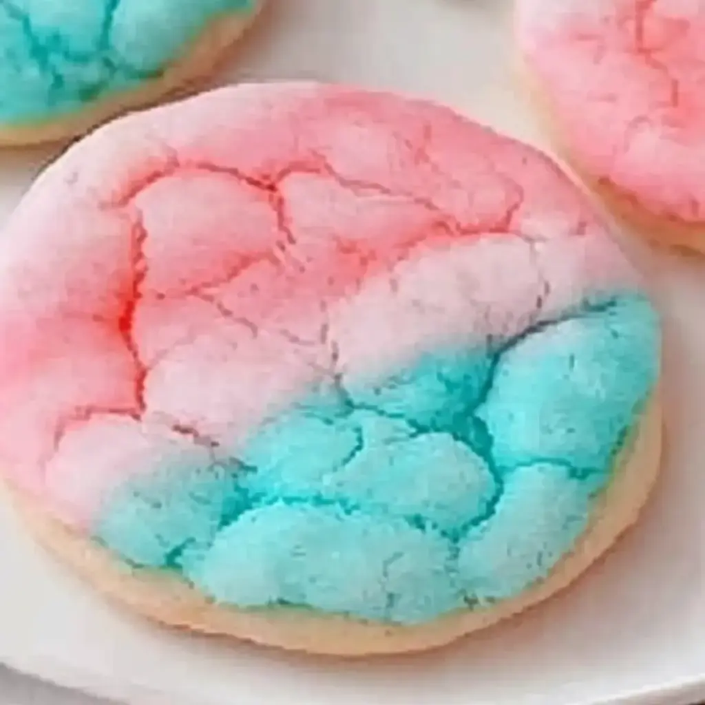 Cotton Candy Cookies