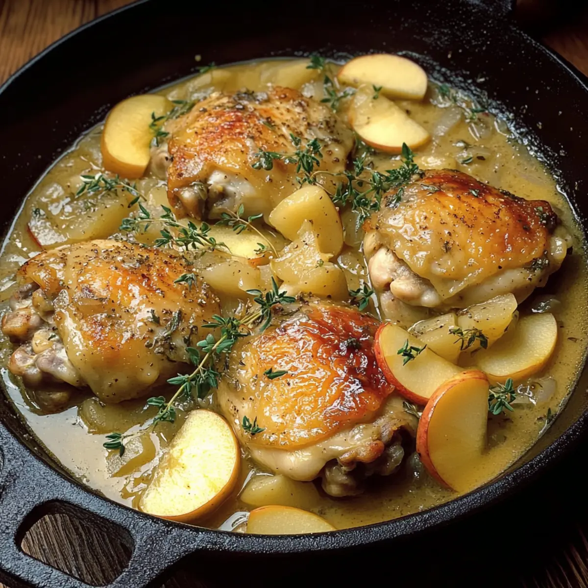 Creamy French Apple Cider Chicken for Cozy Nights