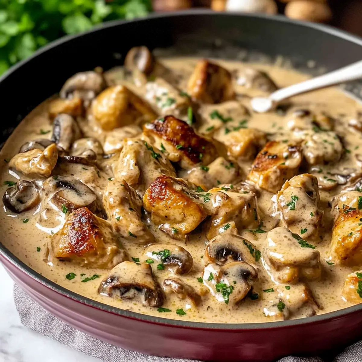 Chicken Stroganoff