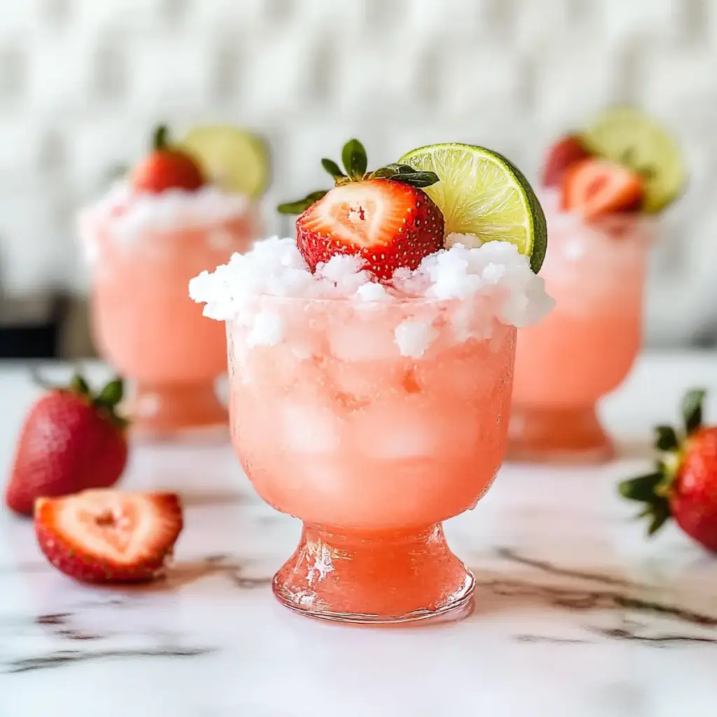 Strawberry Coconut Rum Cooler