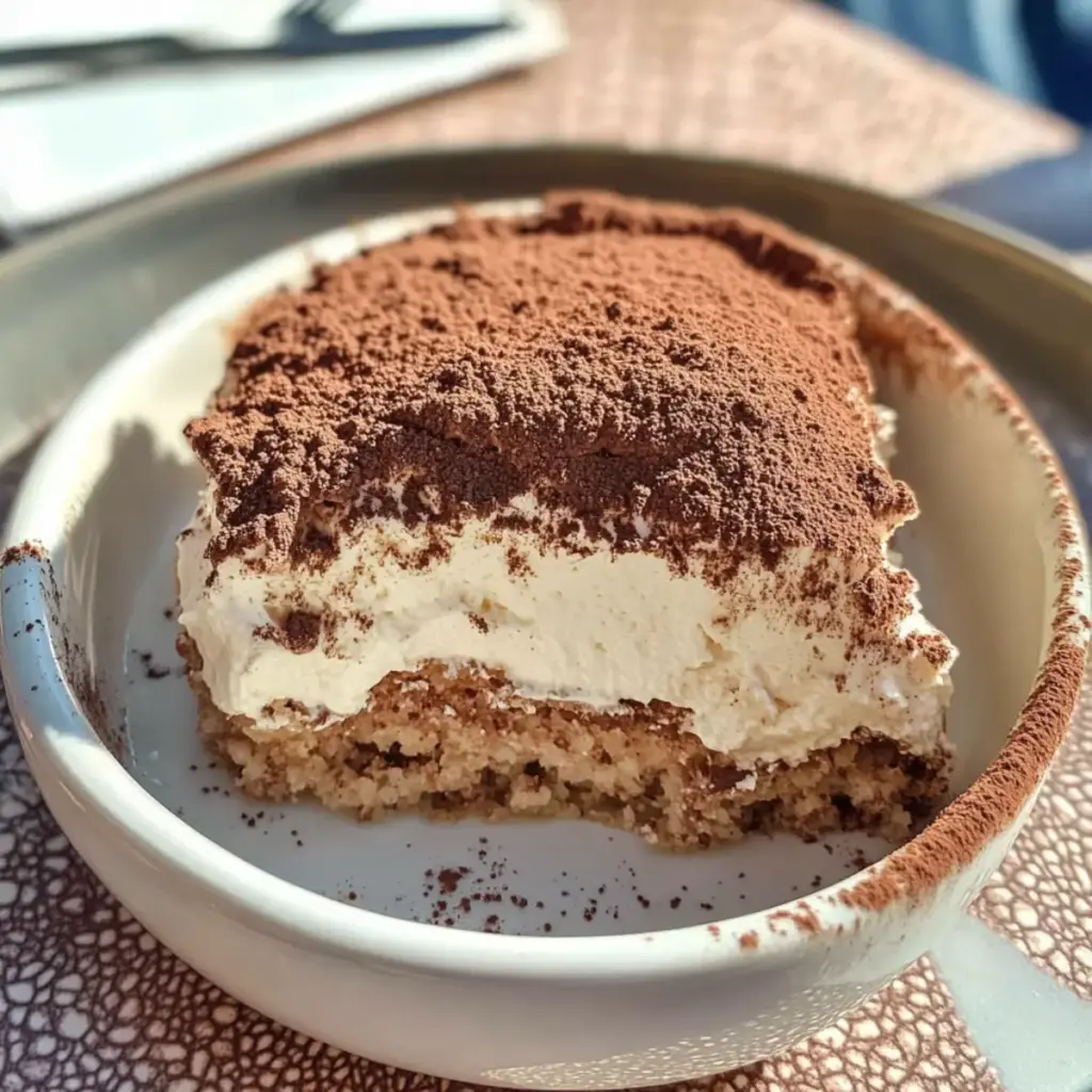 Rice Cake Tiramisu