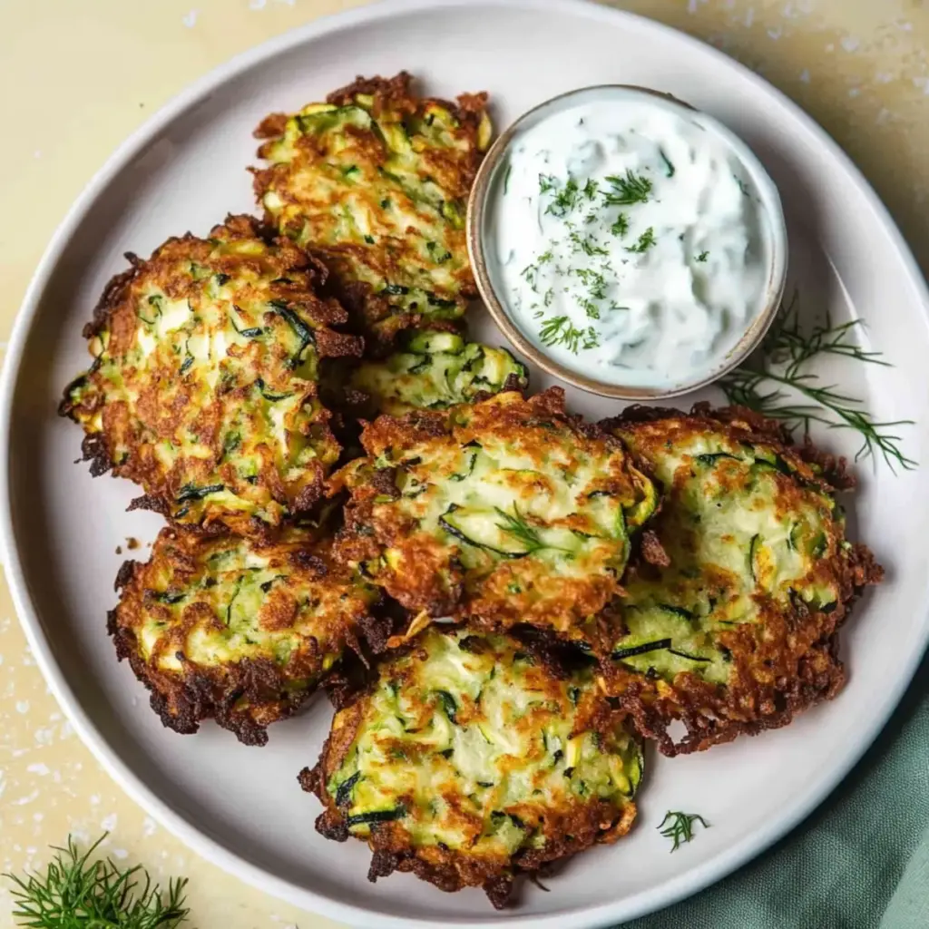 Greek Zucchini Fritters Recipe