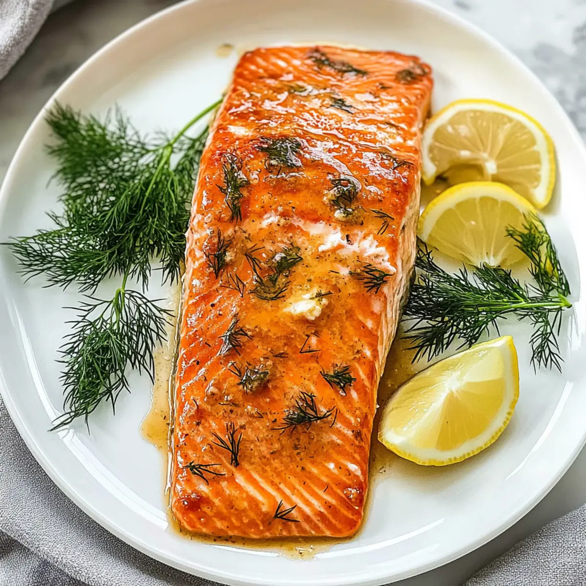 Baked King Salmon