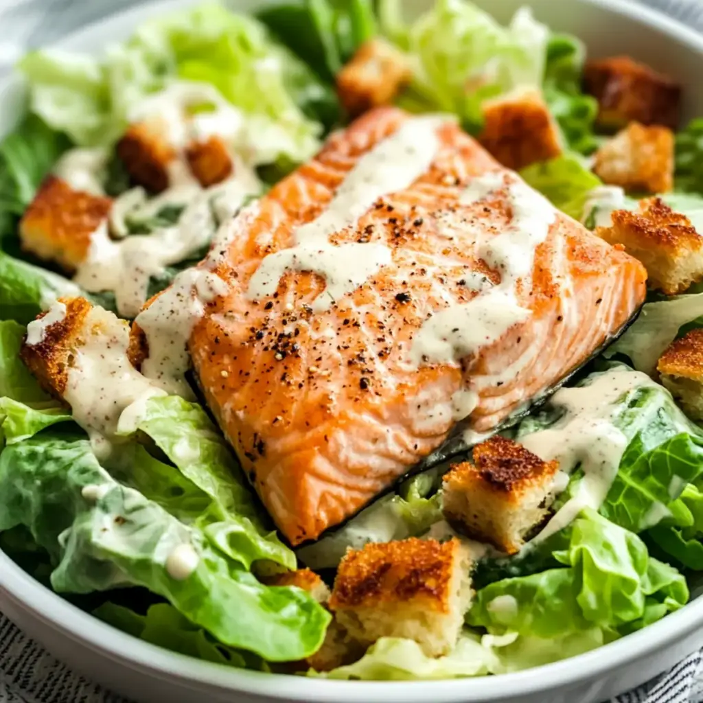 Salmon Caesar Salad