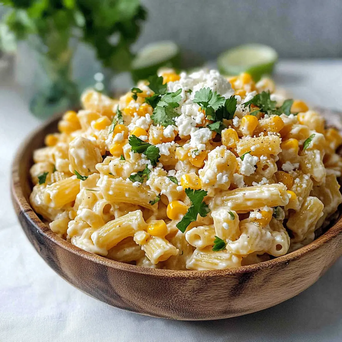 Mexican Street Corn Pasta Salad: A Creamy Summer Delight