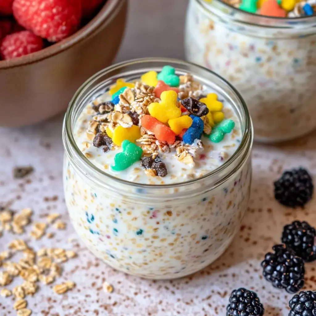 Cereal Milk Overnight Oats