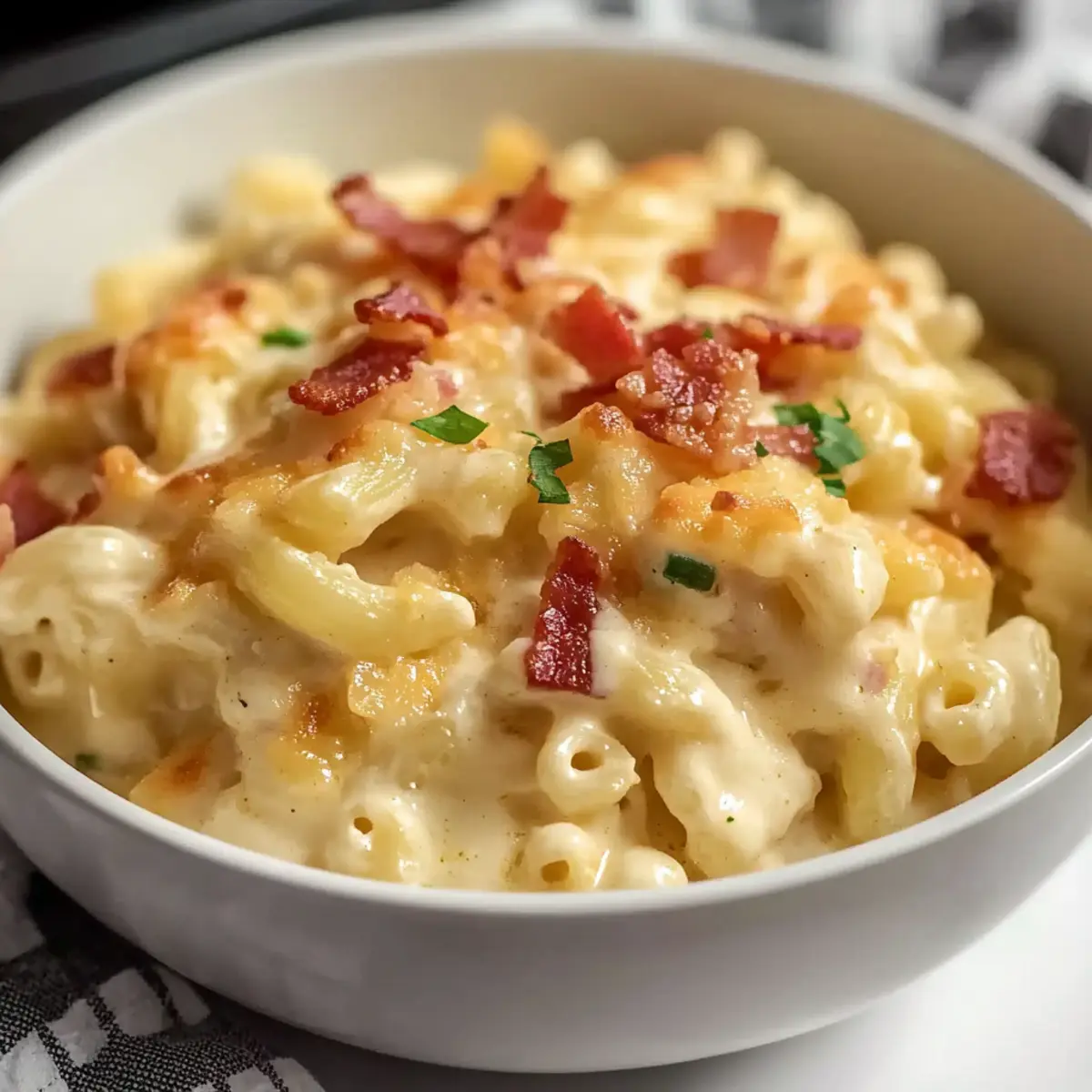 Creamy Bacon Jalapeño Cauliflower Mac and Cheese Bliss