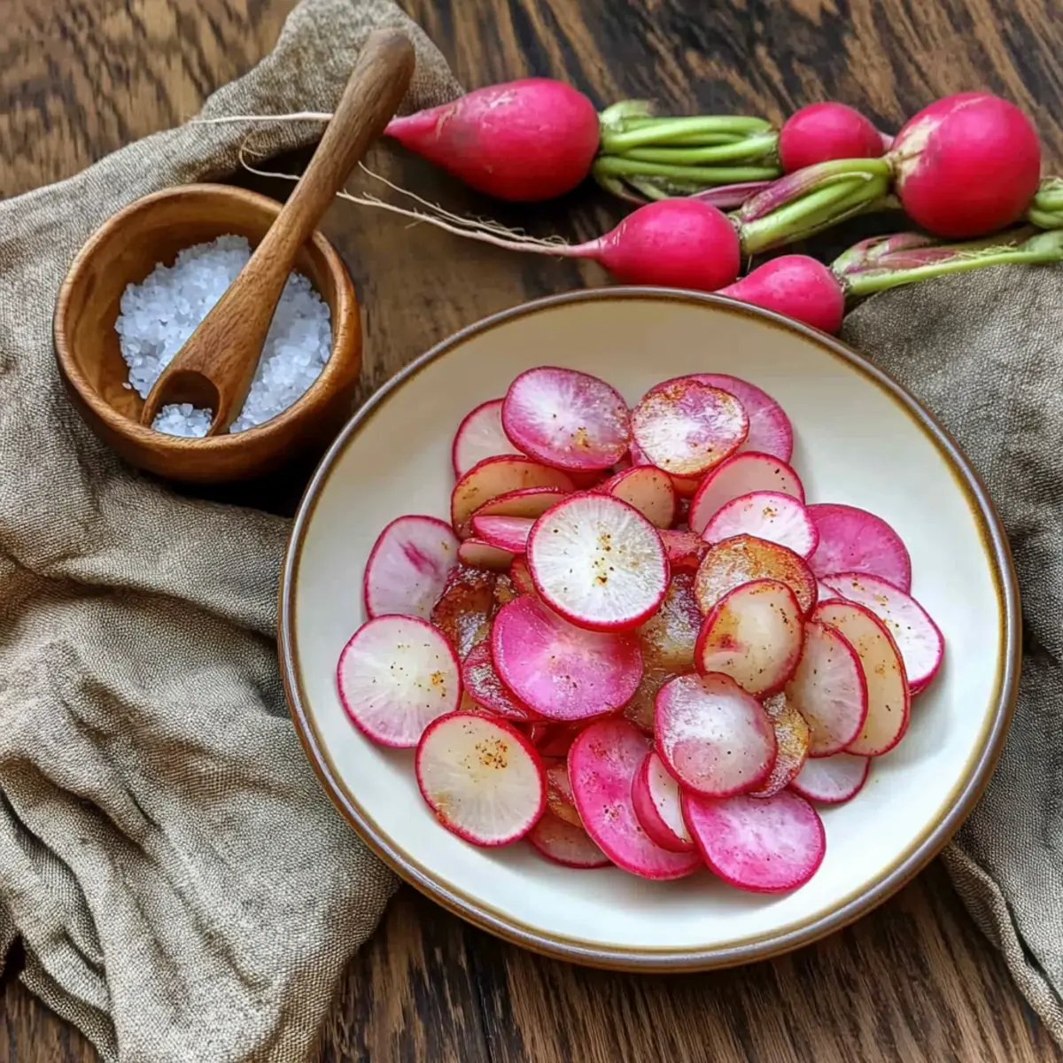 Air Fryer Radish Chips