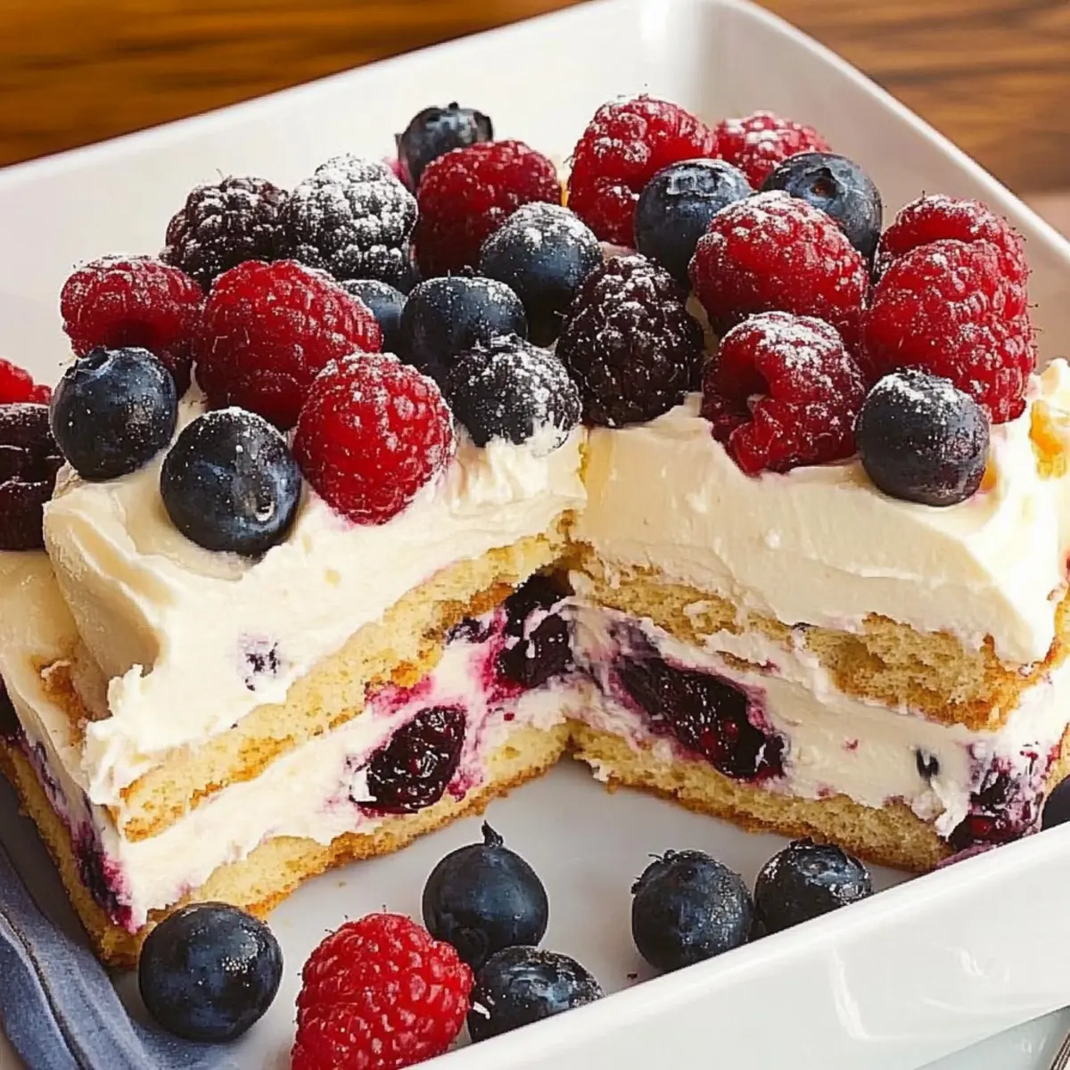 Berry Tiramisu