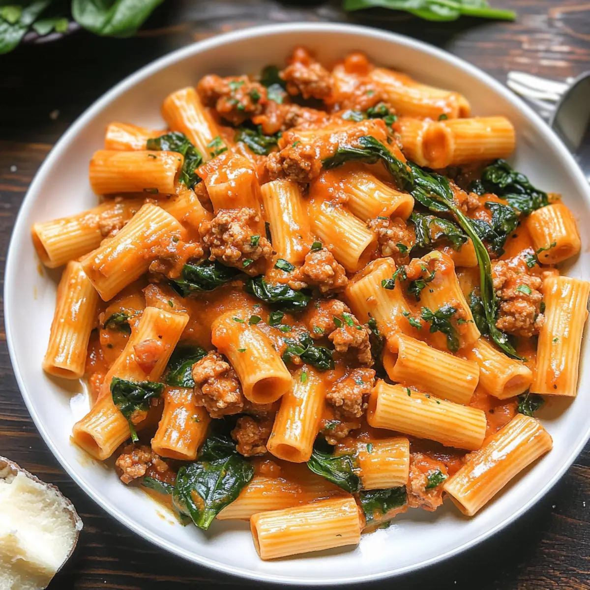 Creamy Sausage Rigatoni for a Cozy Weeknight Dinner