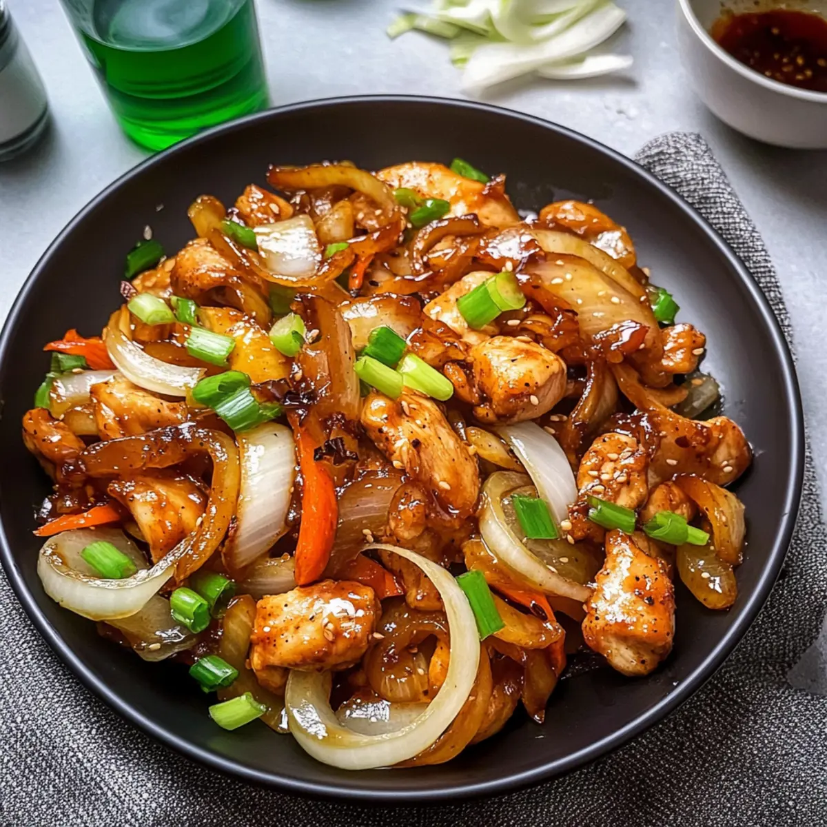 Chicken Thigh Stir Fry