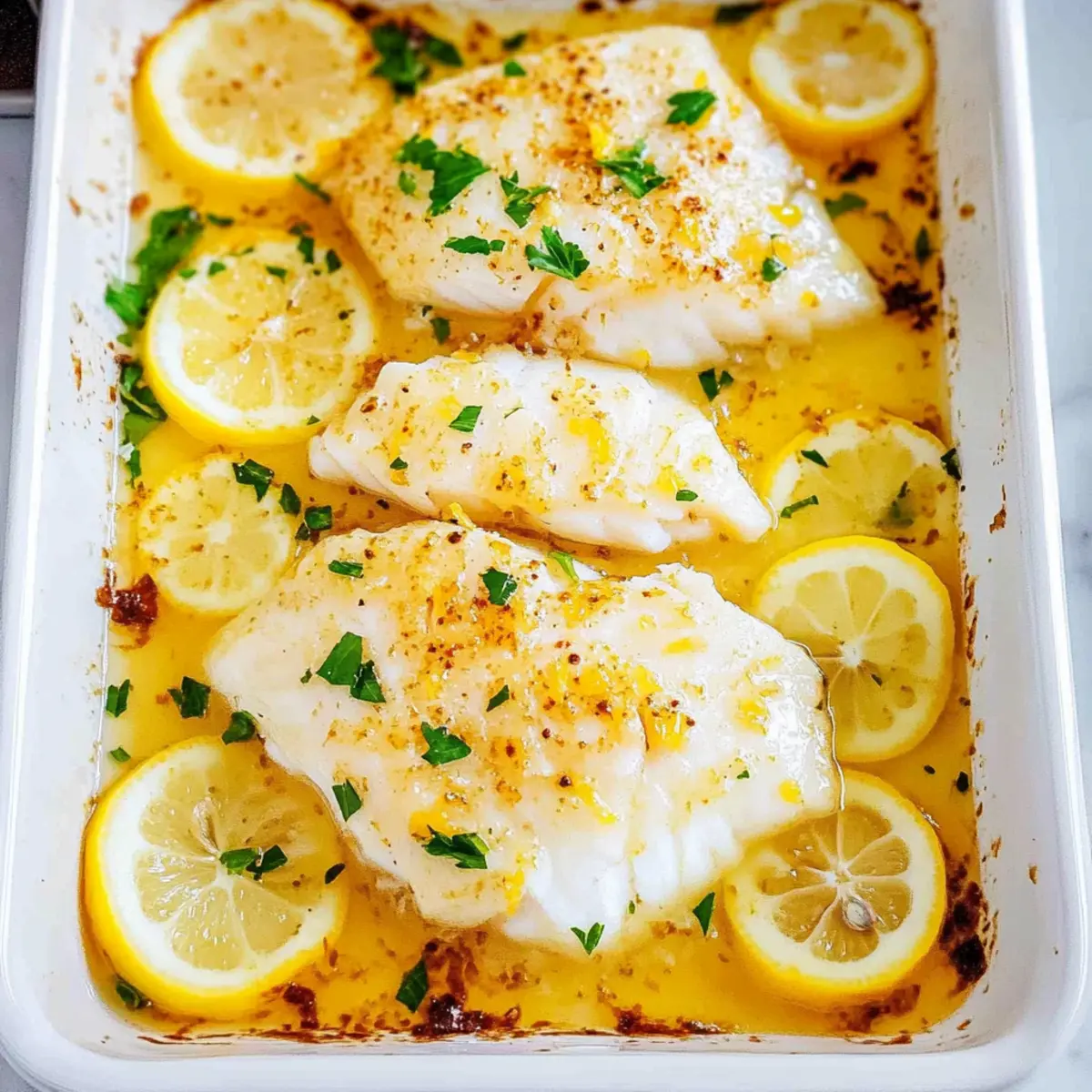 Baked Lemon Butter Cod: Quick, Healthy Flavor Explosion