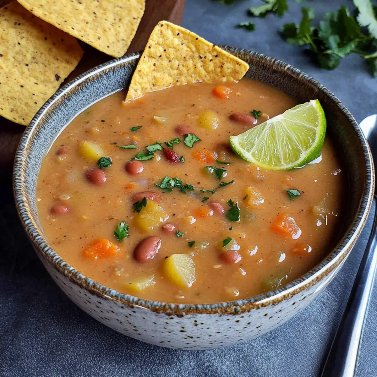 Hearty Mexican Pinto Bean Soup for Cozy Nights In