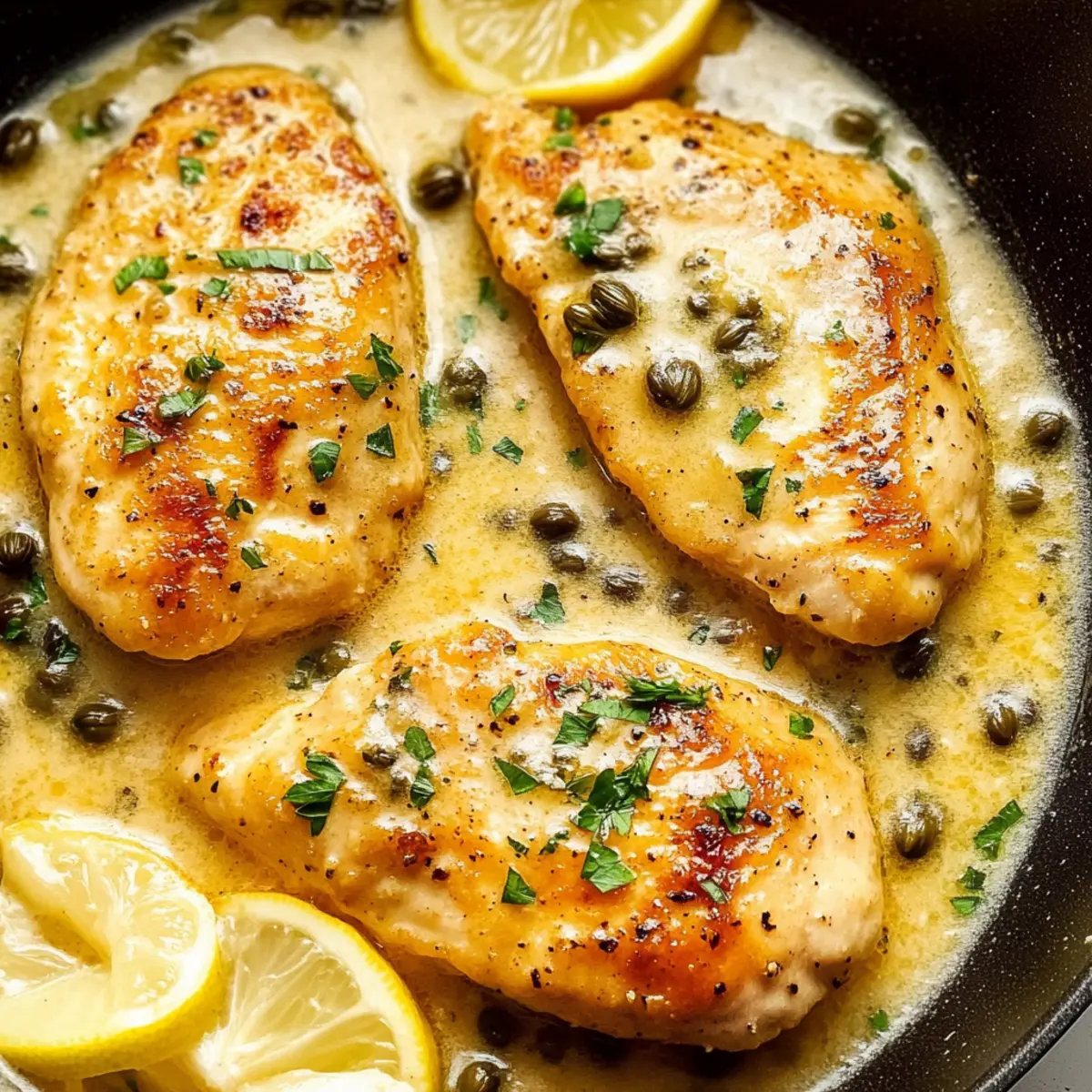 Savory Easy Chicken Piccata with Lemon Butter Bliss