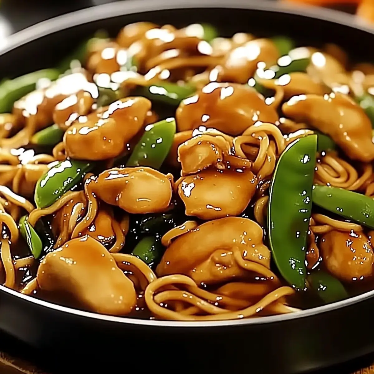 Savory Garlic Chicken Lo Mein for a Cozy Dinner Night