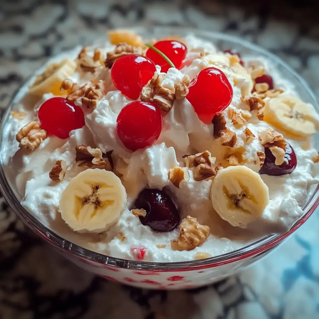 Banana Split Fluff Salad
