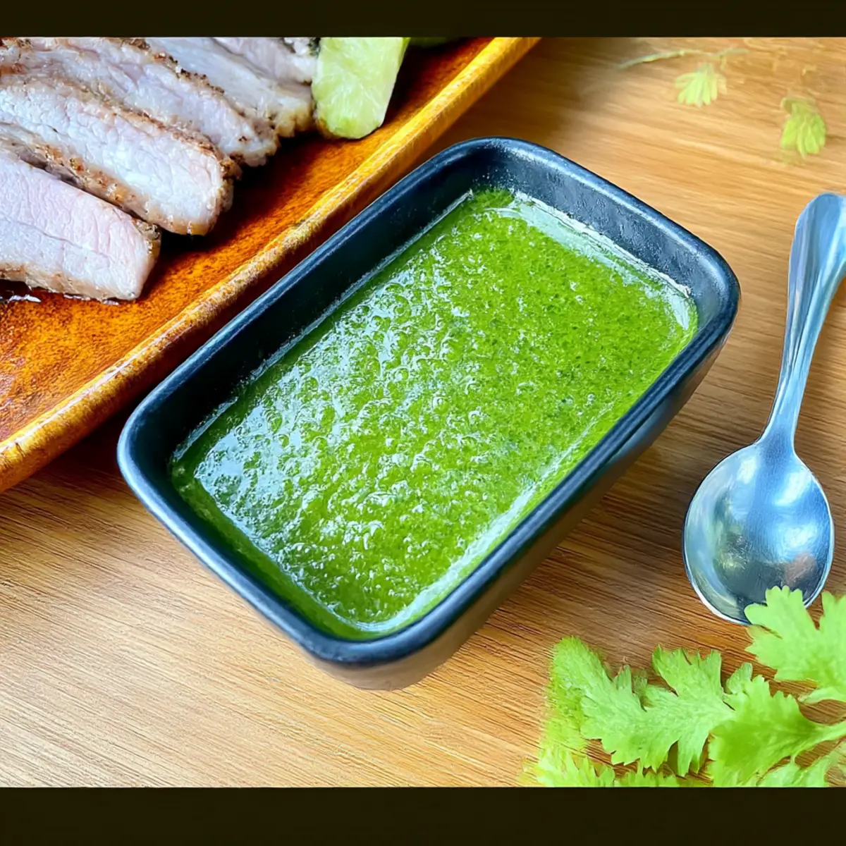 Zesty Thai Cilantro Sauce Ready in 10 Minutes