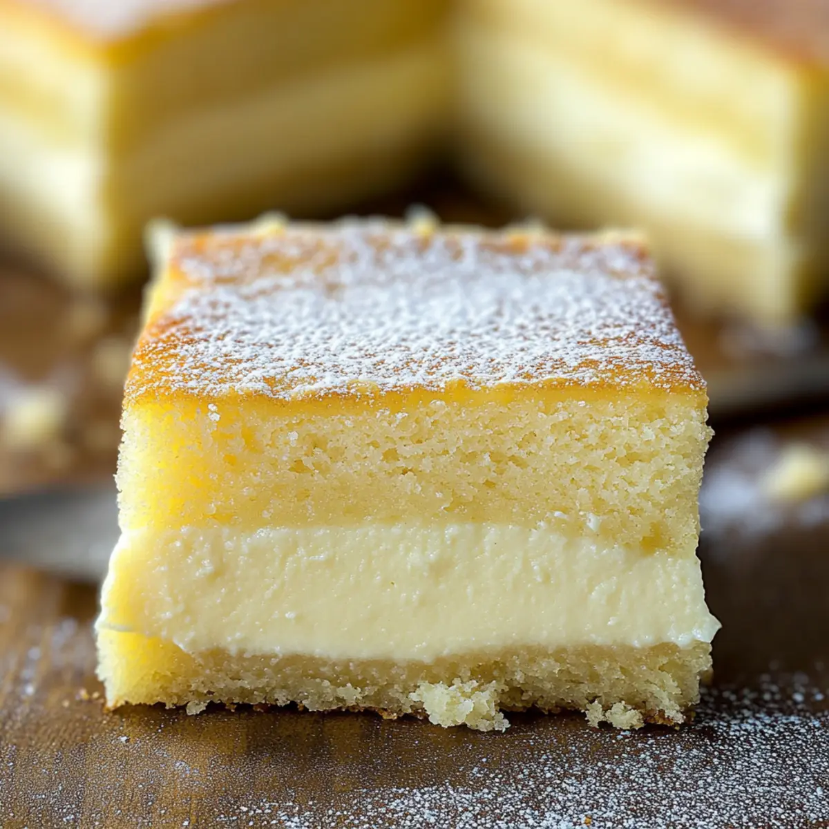 Heavenly Vanilla Magic Custard Cake for Sweet Moments
