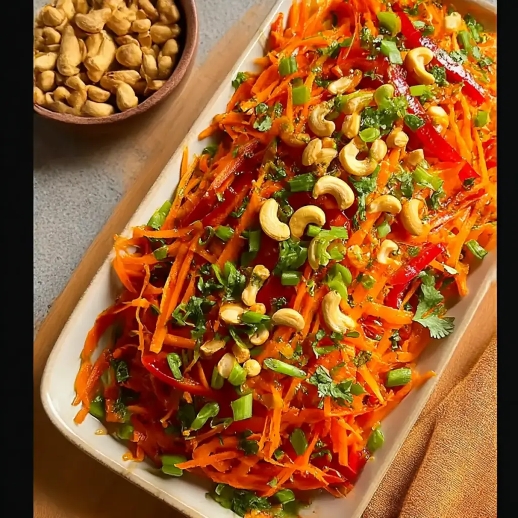 Crispy Asian Carrot Salad