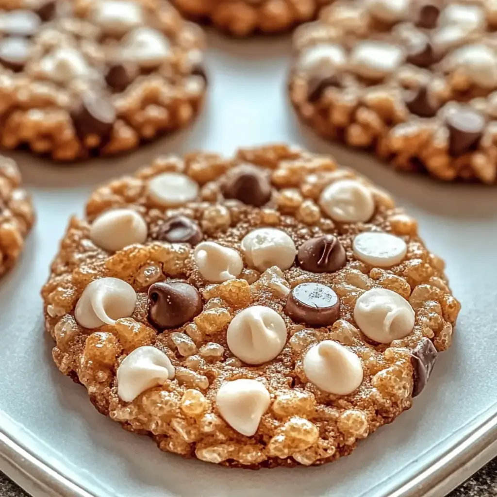 Chocolate Chip Rice Krispie Cookies